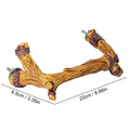 Bird Perches for Cage Anti-Slip Paw Grinding Cage Accessories Resin Parrot Stand Branch for Small Parakeet Cockatiel Lovebird Qme A CN