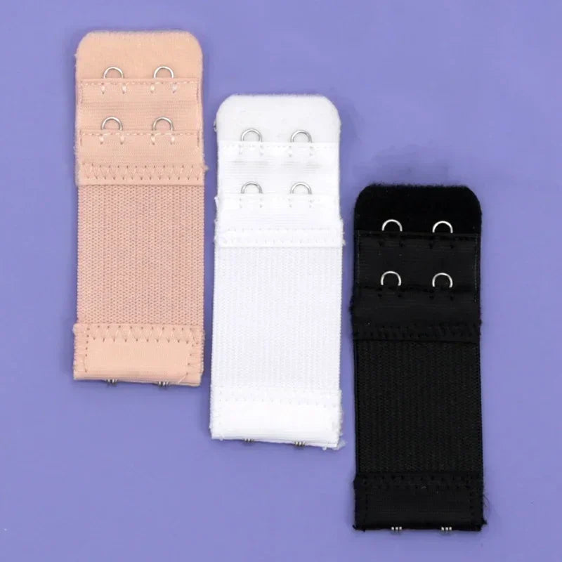 Bra Extender Women's Elastic Extension Strap Hook Clip Expander Qme MULTI one size