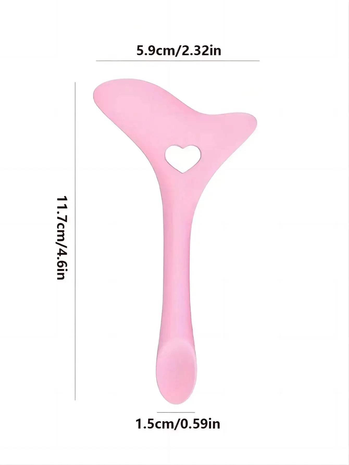 Multi-functional Eyeliner Stencil Wing Tips Silicone Aid Marscara Qme