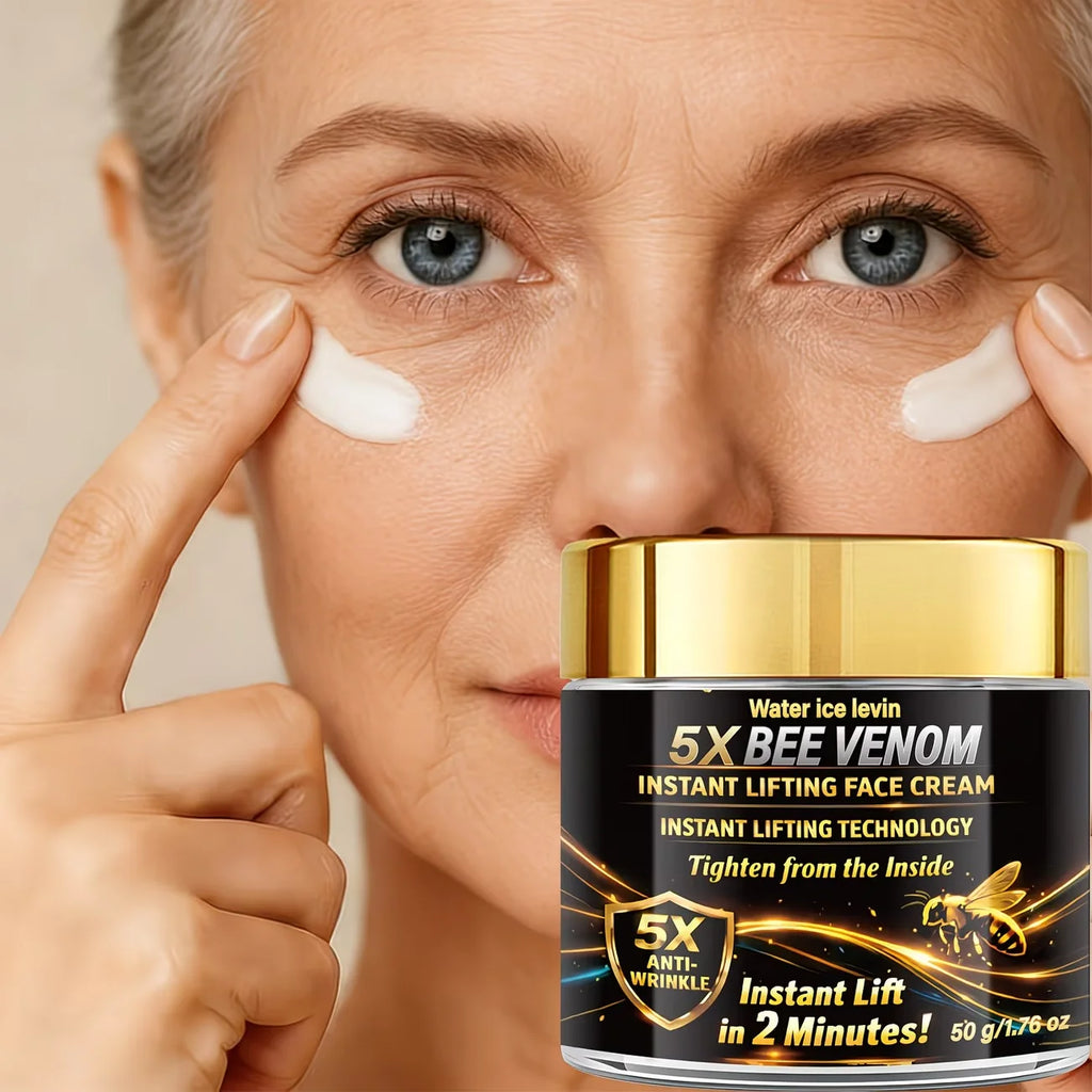 Bee Venom Retinol Face Cream, Hydrating Collagen Formula for Firming & Anti-Aging Skin Qme