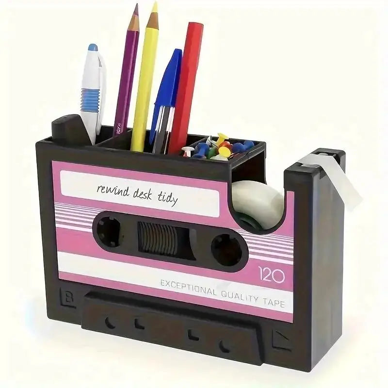 1 Multifunctional Pen Holder Creative Office Desk Stationery Qme A3