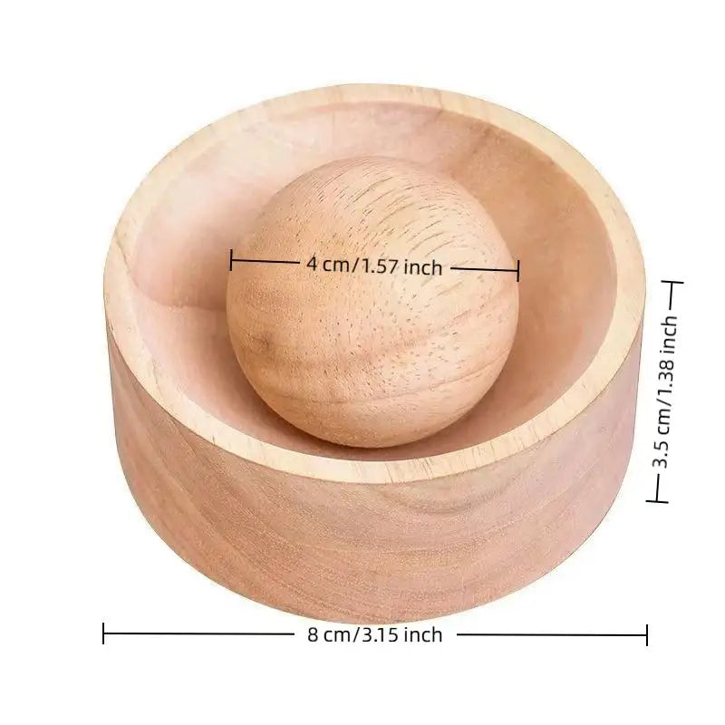 Wood Dumpling Skin Maker Pastry Tool Round Shape Wrapper Making Mold Qme
