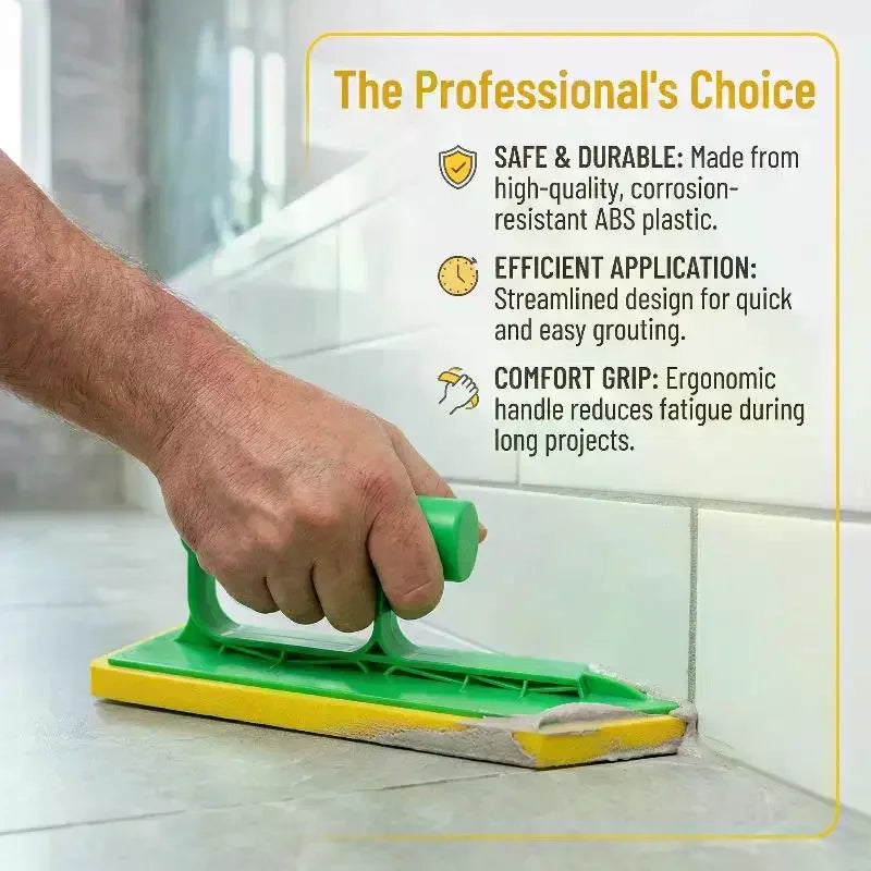 Sponge Foam Float Trowel For Grout,Stucco,Tile Floor Tile Beauty Seam Scraper Spatula,Scraping Putty,Caulking Special Tool Qme