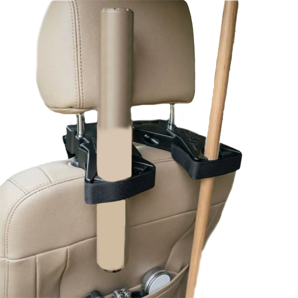 Universal Vehicle Rifle Holder Adjustable Seat Back Gun Organizer Easy To Install for Trucks Cars SUVs Hunting Rifles Shotguns Qme