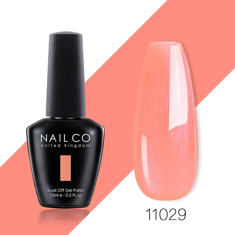 NAILCO 85 Colors Nail Gel UV LED Lacquer Manicure Varnish Hybrid Semi Qme