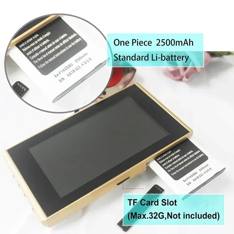 4.3" Inch Door Viewer Video Peephole Camera Motion Detection Monitor Digital Ring Doorbell Video-Eye Safety Recording Qme