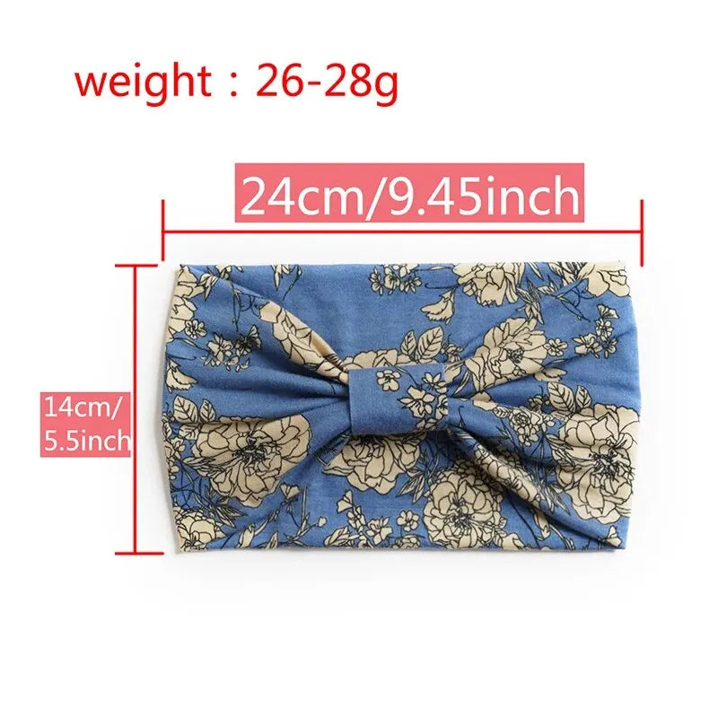Bohemian Trendy Yoga Motion Hairpie Sweat-Absorbing Sweat Absorption And Elastic Cotton Head Ladies Headwear Hair Accessories Qme