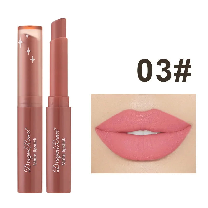 1/3pcs Nude Lipstick Crayon Long Lasting Matte Lipstick Pencil 24 Hours Waterproof Set Lip Moisturizer Colouring Lip Tint Stick Qme 3