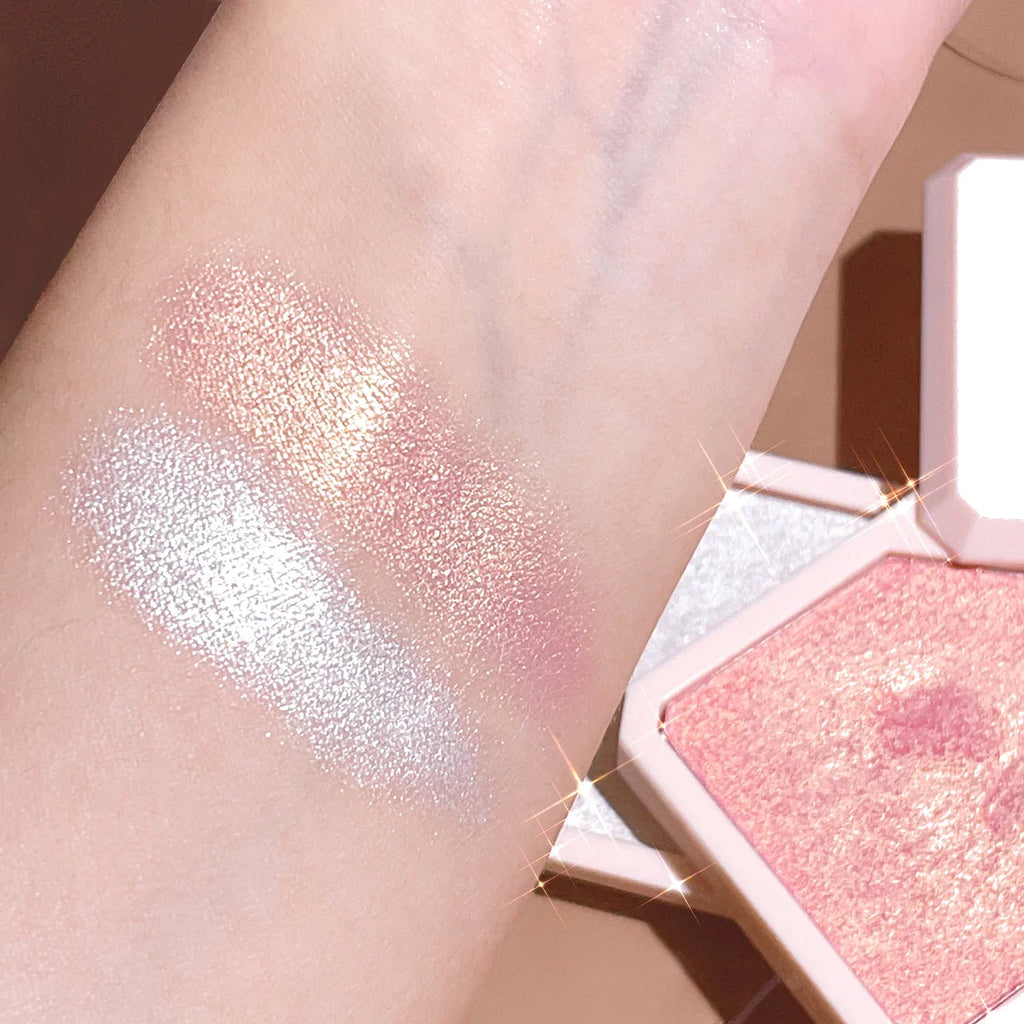 Dual-layer Highlight Contour Palette Radiant Matte Shine Perfect Face Qme