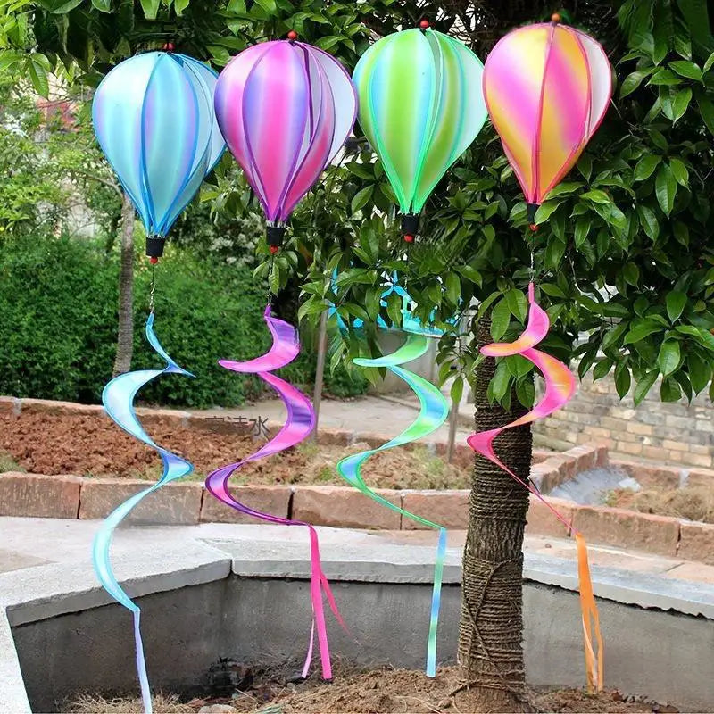 Outdoor Windmill Garden Yard Home Festival Celebration Balloon Air Qme