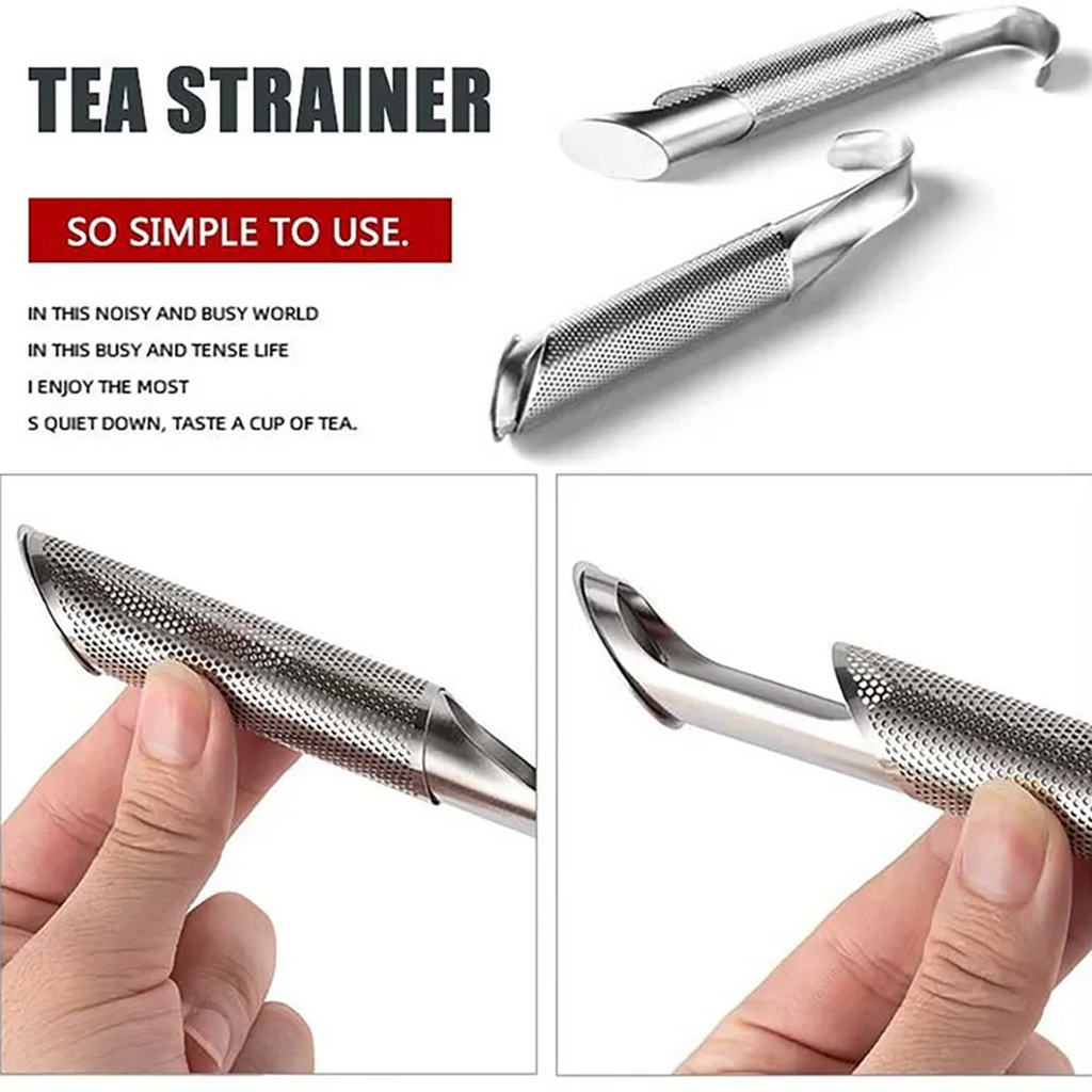Tea Infuser Strainer For Spice Tea Colator Ceremony Set Stainless Steel Poop Teaware Infusor Item Teapot Sieve Tea Bag Qme