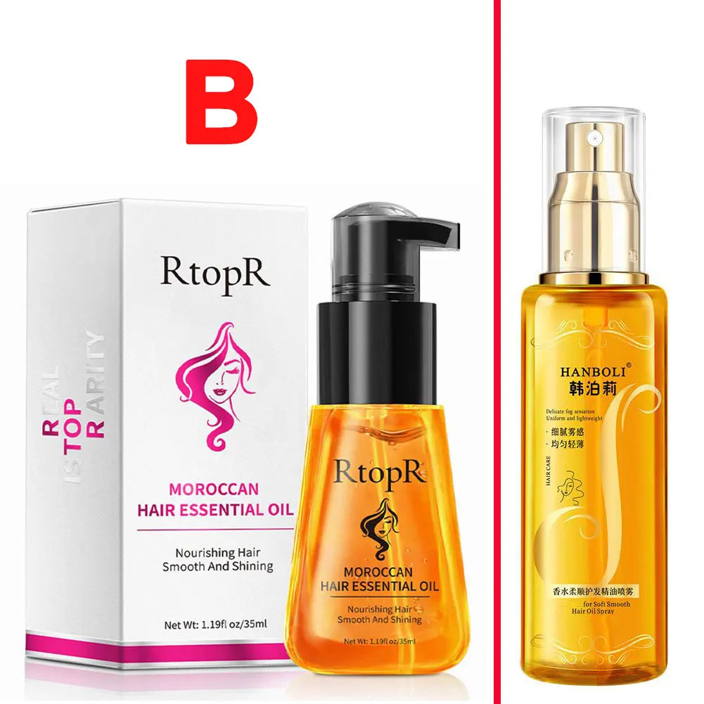 Hair Oil Spray Fragrance Mask Nourishing Conditioning Deeply Qme B