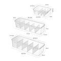 Data Cable Management Box Socks Underwear Storage 5 Compartment Lid Qme SET