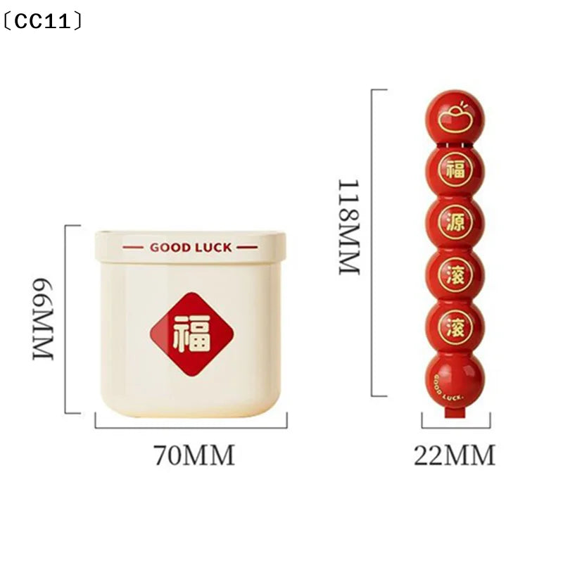 Simulated Candied Hawthorn Shape Sealing Clip Magnetic Refrigerator Qme