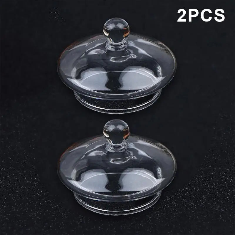 Kettle Glass Cover Filter Household Travel Replacementteapot Lid Qme A3 2PCS