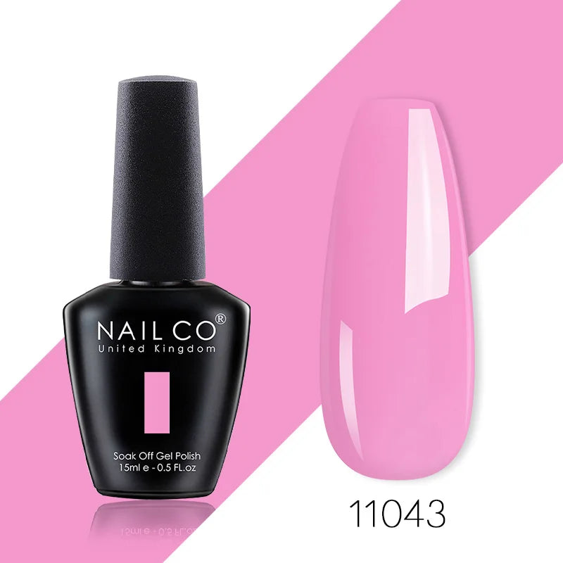 NAILCO 85 Colors Nail Gel UV LED Lacquer Manicure Varnish Hybrid Semi Qme