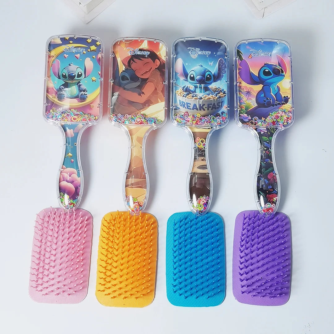 Hello Kitty Kuromi Comb Student-Style Square Long-Handled Cushioned Anti-Tangle Massage Comb Qme 013Random Style