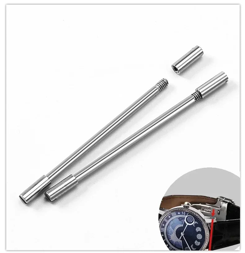 24.5 / 26.5 / 29.3mm watch screw tube for AP Audemars Piguet Royal Oak Offshore watch rubber/Leather Strap Belt Band DIY Replace Qme