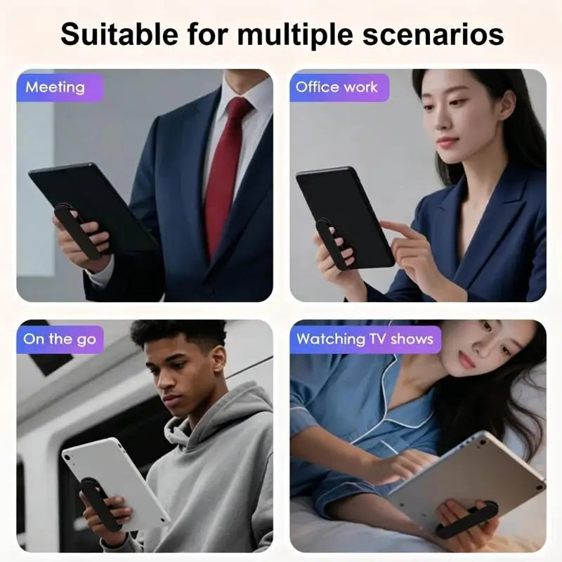 Non-slip Phone Tablet Hand Grip Elastic Wrist Arm Strap Anti-fall Qme