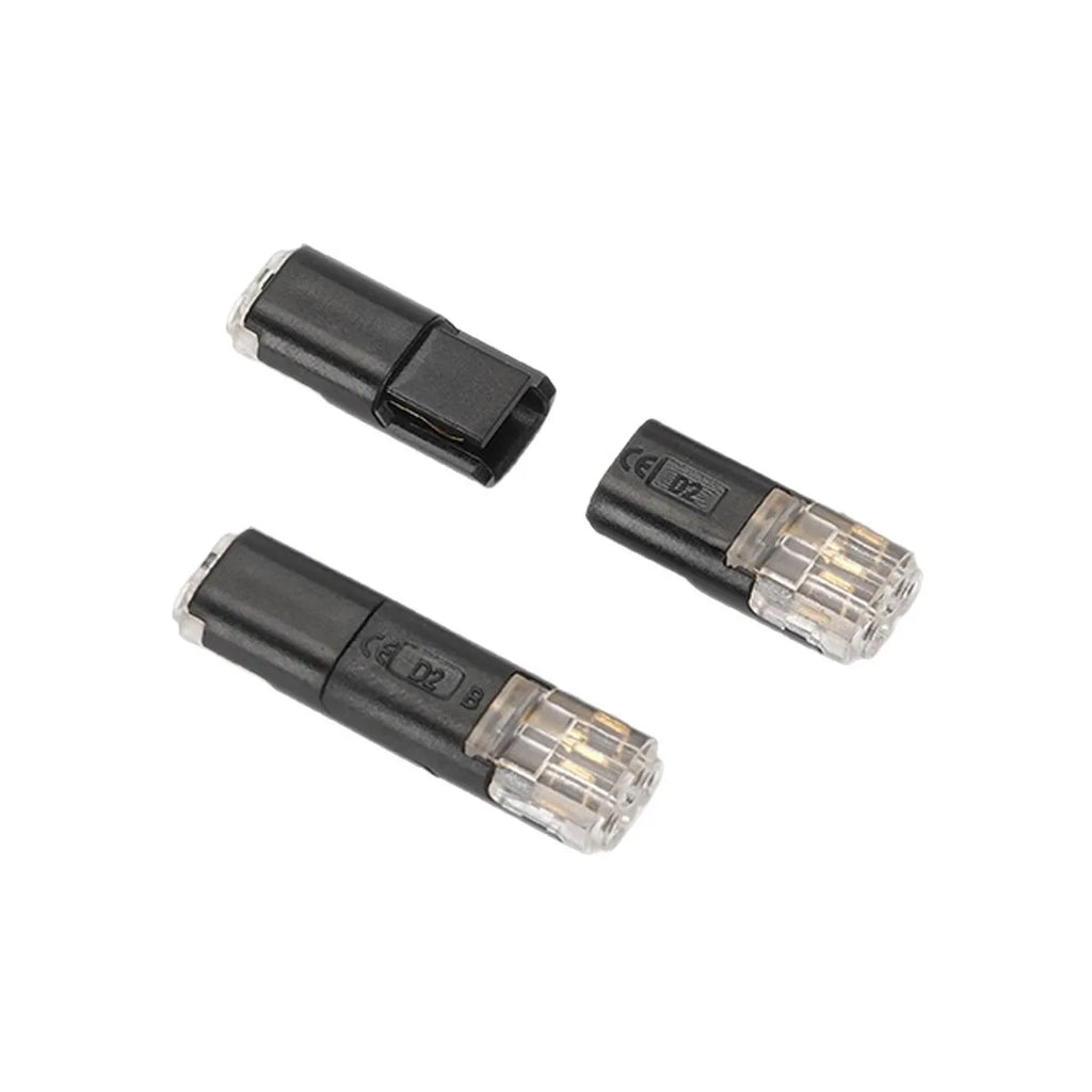 100pcs 2Pin Way Plug Car Wire Connector Electrical Connector Wire Cable Automotive Waterproof Cable Connector Qme