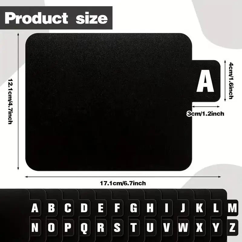 Dividers A-z Alphabet File Storage Separator Music Albums Office Home Qme 1set