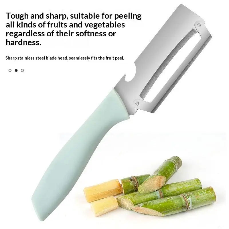 Kitchen Vegetable Peeler Multi-function 2-in-1 Fruit Potato Stuff Tool Qme