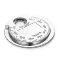 Spark Plug Gap Gauge, Accurate Engine Spark plug Gapping Tool from 0.020 to 0.100 In, Alloy Auto Wire Spark Plug Measuring Tool Qme Silvery