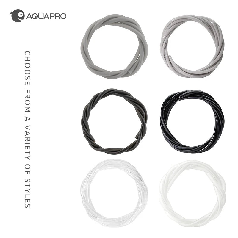AQUAPRO High Pressure Air Hose CO2 Pipe Carbon Dioxide Tube Aquascape Fish Tank Aquarium Oxygen Pump Hose Accessories Akvarium Qme