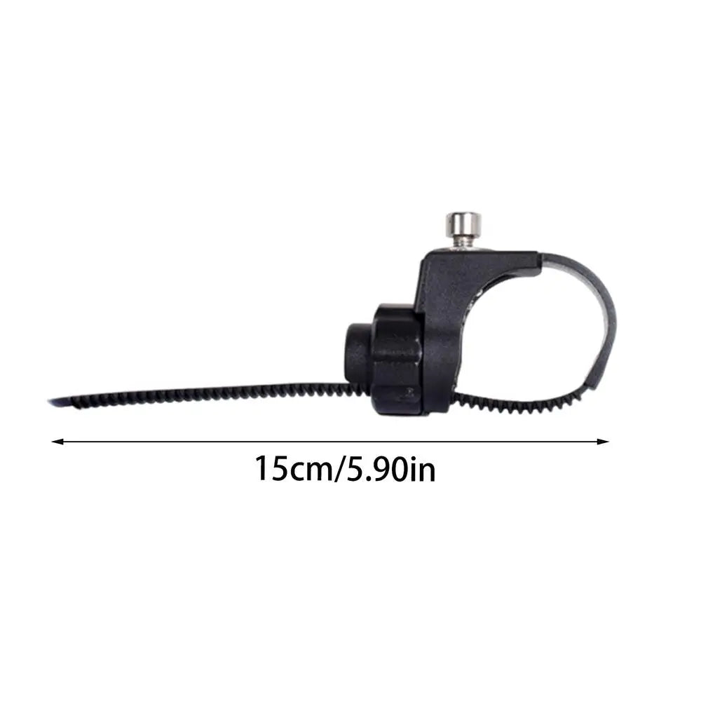 Bike Fork Clamp Fork Mounting Bracket Adapter Front Rear Rack Adjustable Ring Modification Accessories 2x Installation Cycling Qme Black
