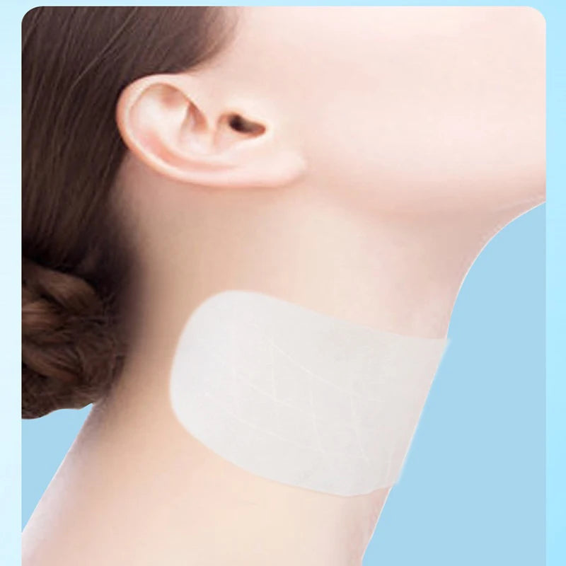 10pcs Goat Milk Neck Mask Collagen Firming Anti-Wrinkle Whitening Anti-aging Nech Masks Moisturizing Beauty Necks Skin Care Qme