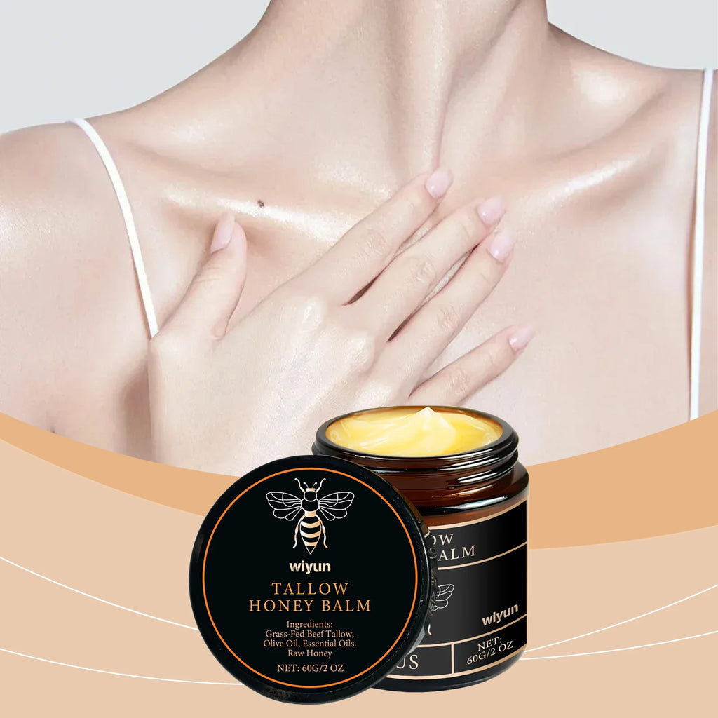 Beef Tallow Face Cream Improve Dry Dullness Lift Facial Brightening Skin Care Products Smooth Fine Lines Moisturizing Body Cream Qme