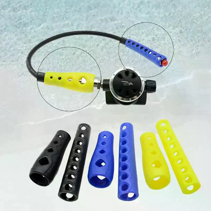 Scubas Diving Regulator Hose Protector Anti-kink Cover 2nd Stage LP Qme