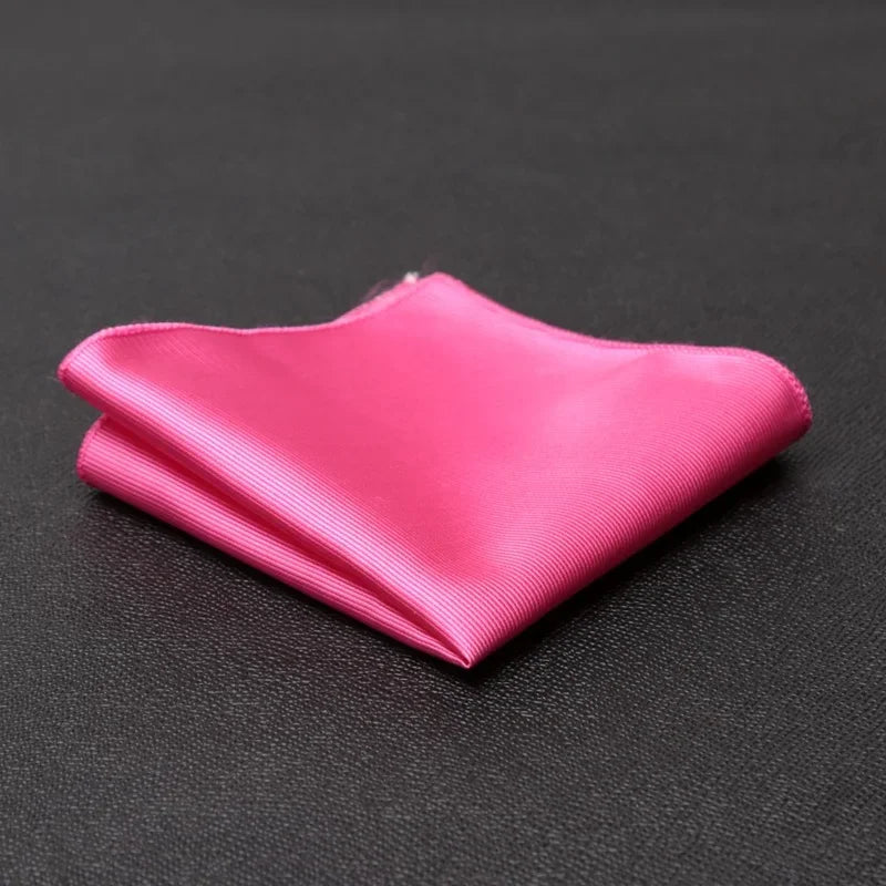 Men Pocket Square Suits Hanky for Men Plaid Handkerchiefs Casual Suit Square Handkerchief Towels for Party Classic Suit Napkin Qme A1
