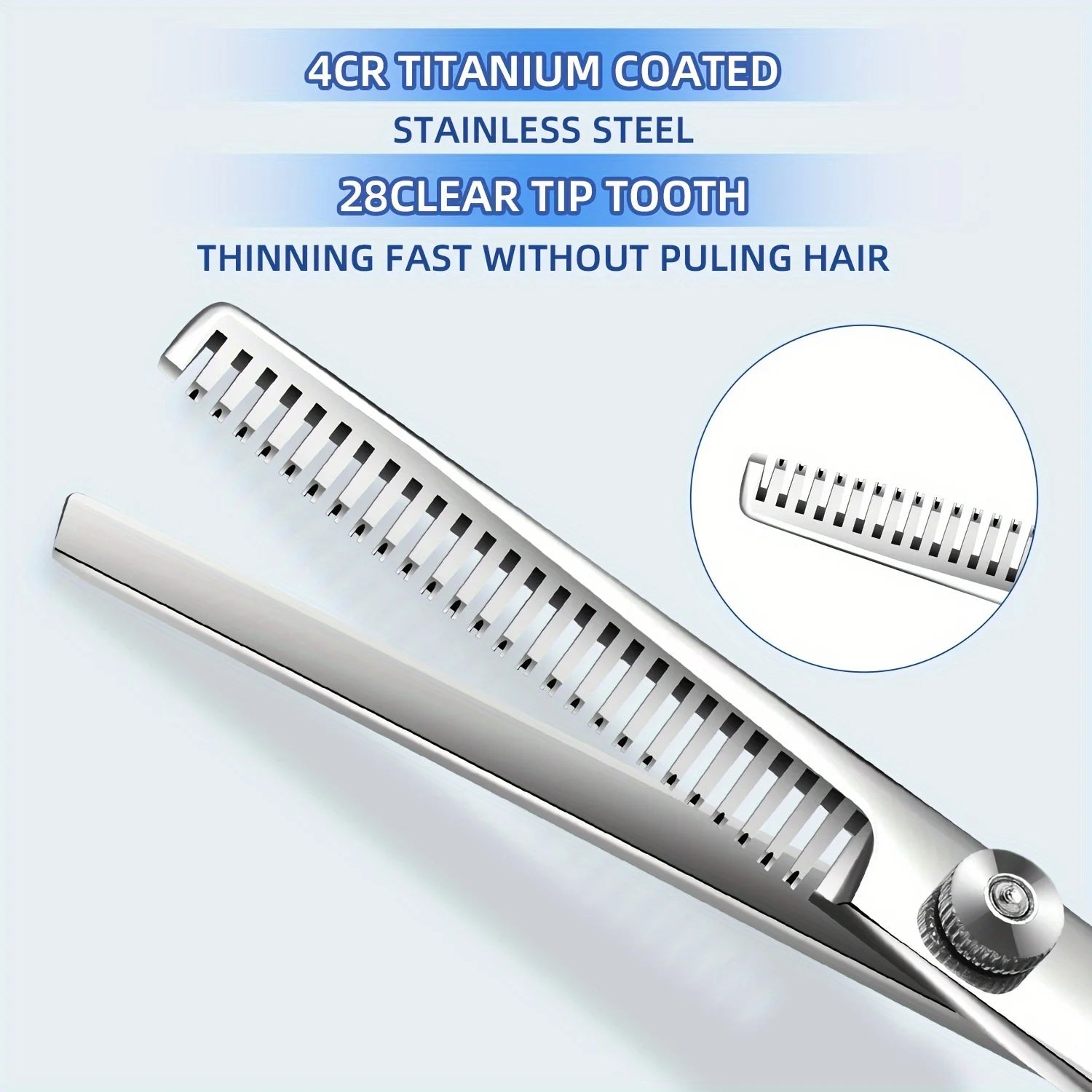 4pcs Professional Dog Grooming Scissors Round Tip Down-Curved Thinning and Cutting Shears for Precise Trimming and Shaping Qme
