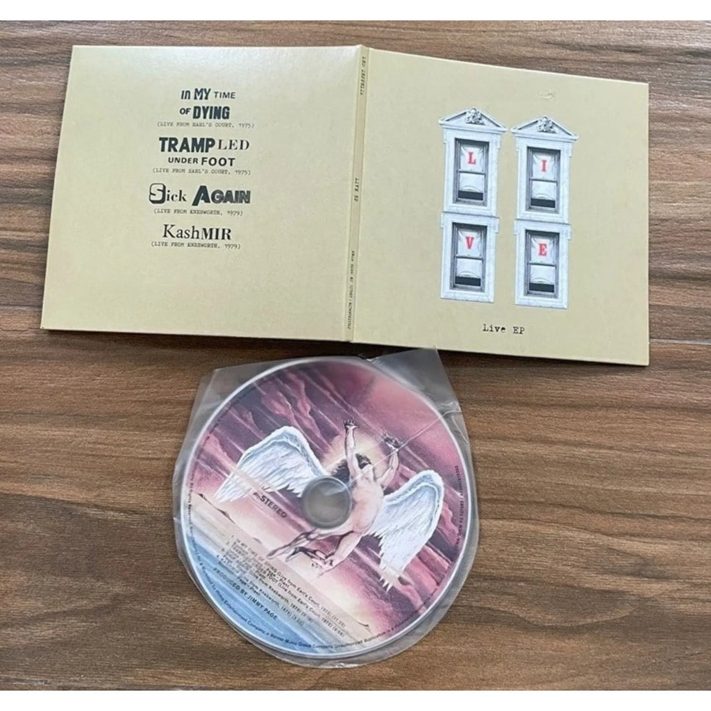 Rock Live Recording EP, Architecture Window Art Designed Remastered CD, High-Fidelity Live Performance Audio Disc for Rock Fans Qme