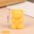 Portable Mini Silicone Lip Brush Cute Cartoon Covers Gloss Qme 1Pc Yellow