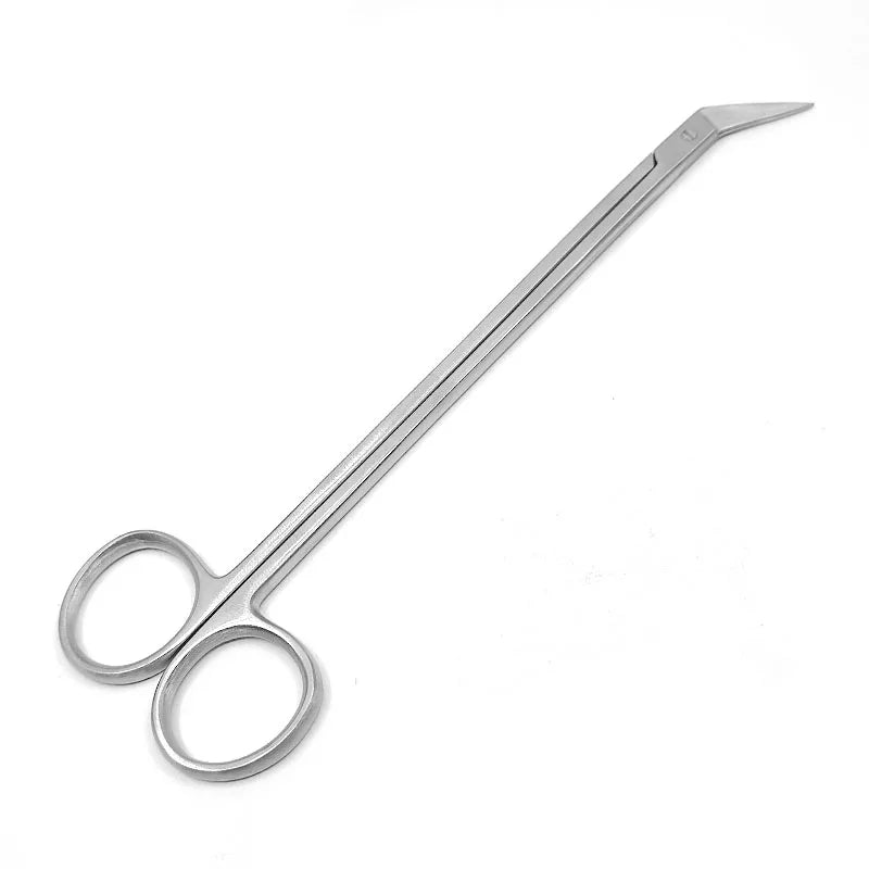 Stainless Steel Vascular Scissors 45 Angle Pointed Long Qme Vascular Scissors