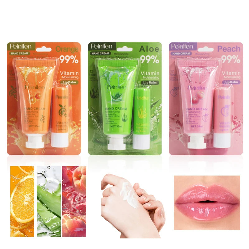 Hand Lip Care Containing Natural Ingredients Vitamin E Nourishes Skin Qme