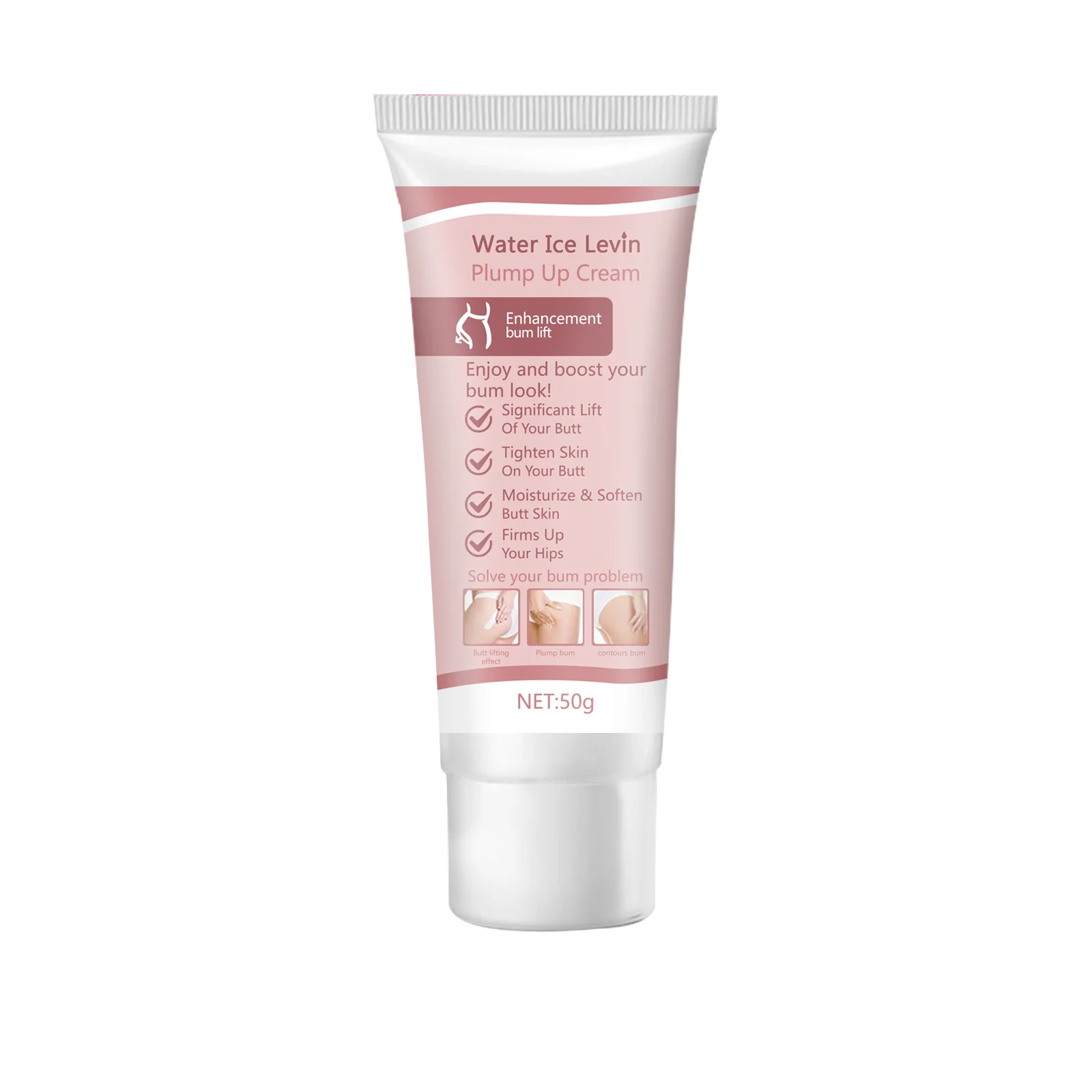 1pcs butt massage cream, containing hyaluronic acid, prevent sagging, shape hips, plump and sexy, and tighten the body Qme 1pcs 50g