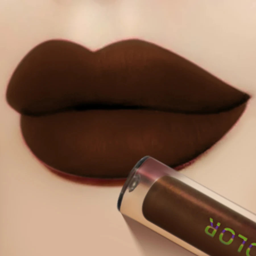 Matte Waterproof Lip Gloss Lasting Liquid Lipstick Velvet Sexy Glaze Qme
