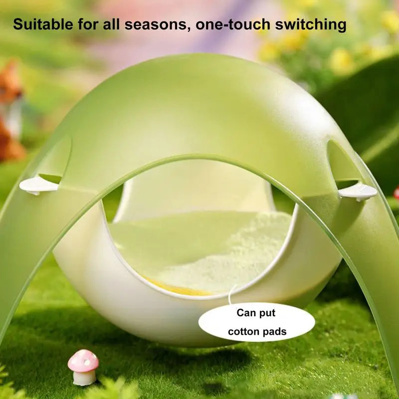 Outdoor Bird House Green Garden Decorative Nest Creative Flexible Qme