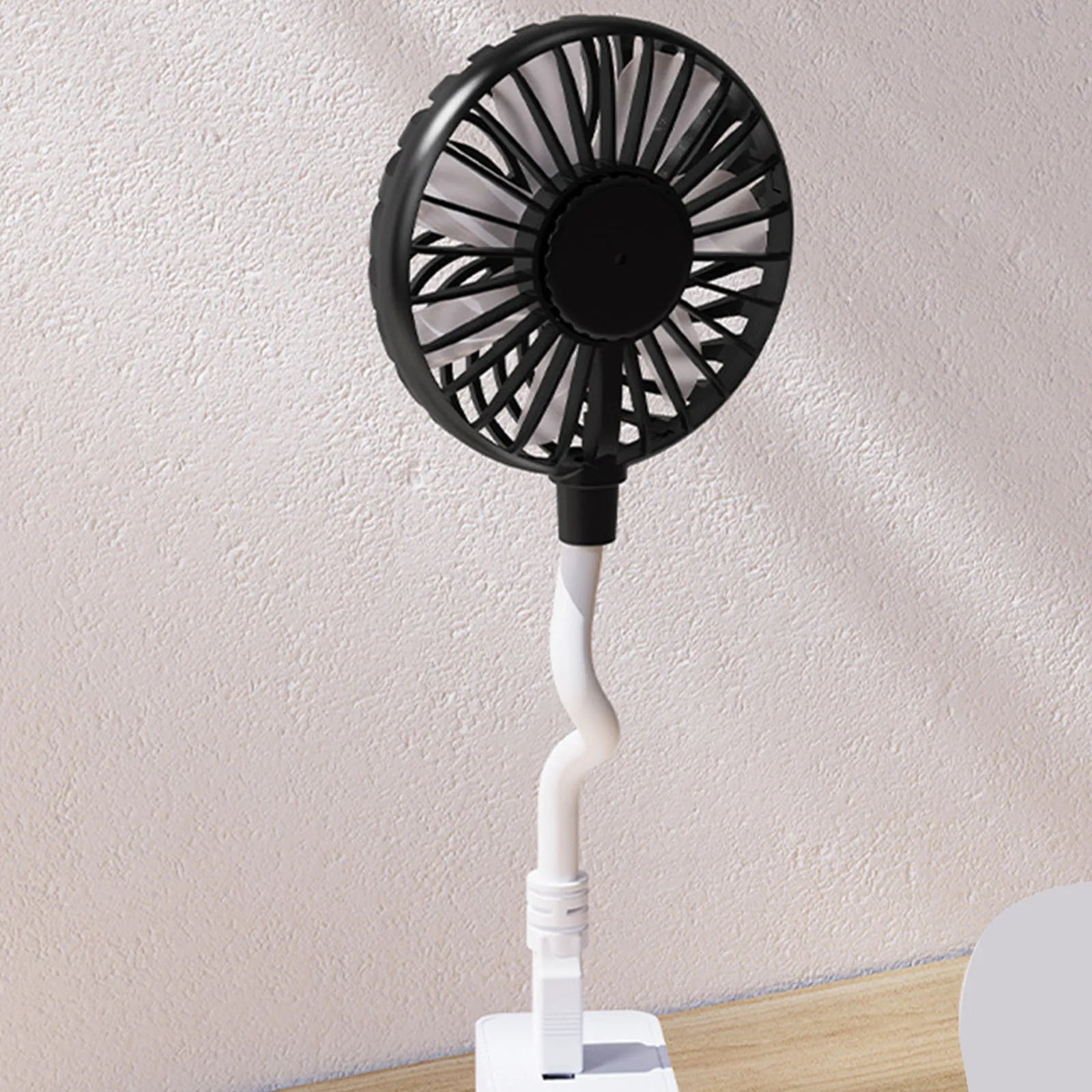 Mini USB Fan 360 Degree Adjustable Portable Fan for Power Bank Laptop PC for Home Office Car Outdoor Travel Summer Gifts Qme