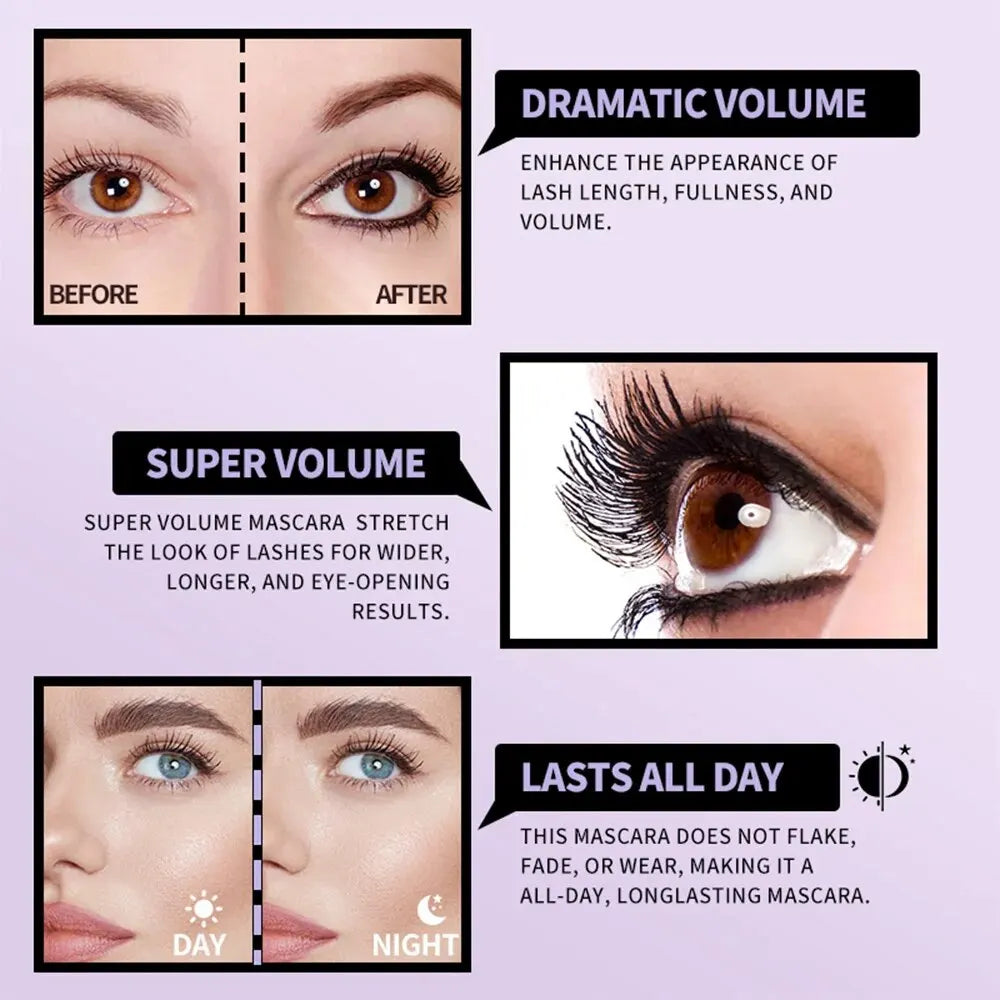 Double-ended Charming Long Mascara Gegebear Natural Curling Qme