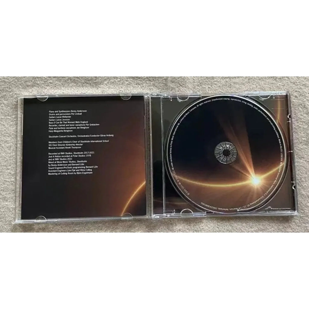 Western Pop Music CD, Cosmic Sunrise Light Shadow Themed Cover, Retro Disco New Album Track Collection Qme