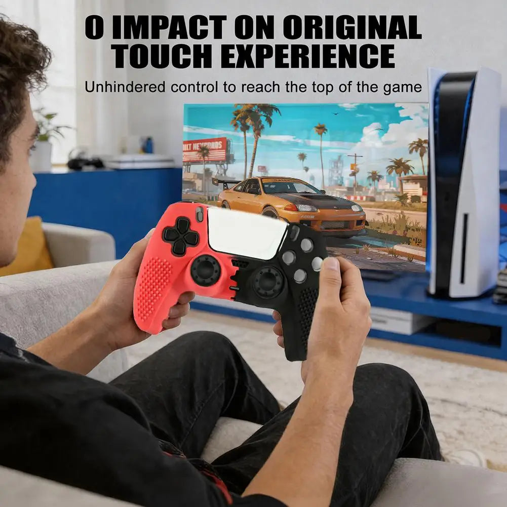 Controller Protection Cover PS5 Skin Anti-slip Soft Silicone Qme