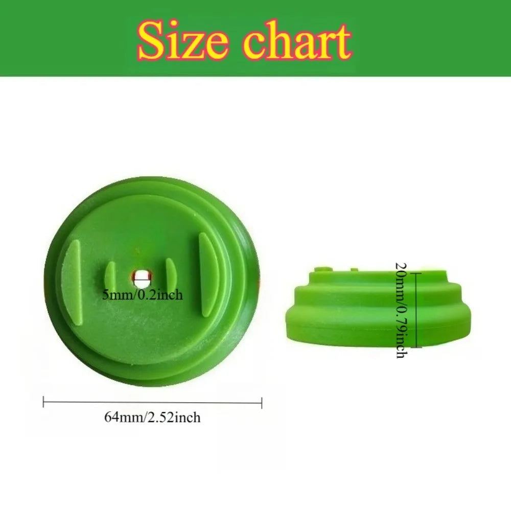 3pcs Grass Trimmer Head Cap Brush Cutter Blade Plastic Cover For Electric Lawn Mower Strimmer Brushcutter Garden Tools Accessory Qme