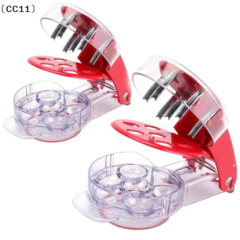 Cherry Pitter Tool 6 Slots Fast Pit Removal Food Grade Material Home Qme