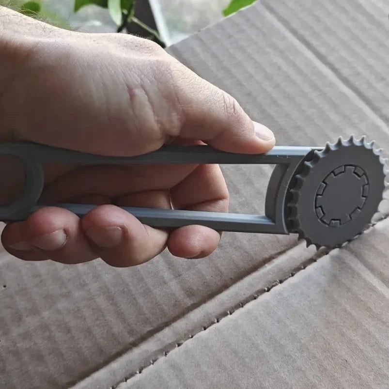 Cardboard Box Punch Tool Heavy Duty Paper Hole Puncher Home DIY Craft Qme