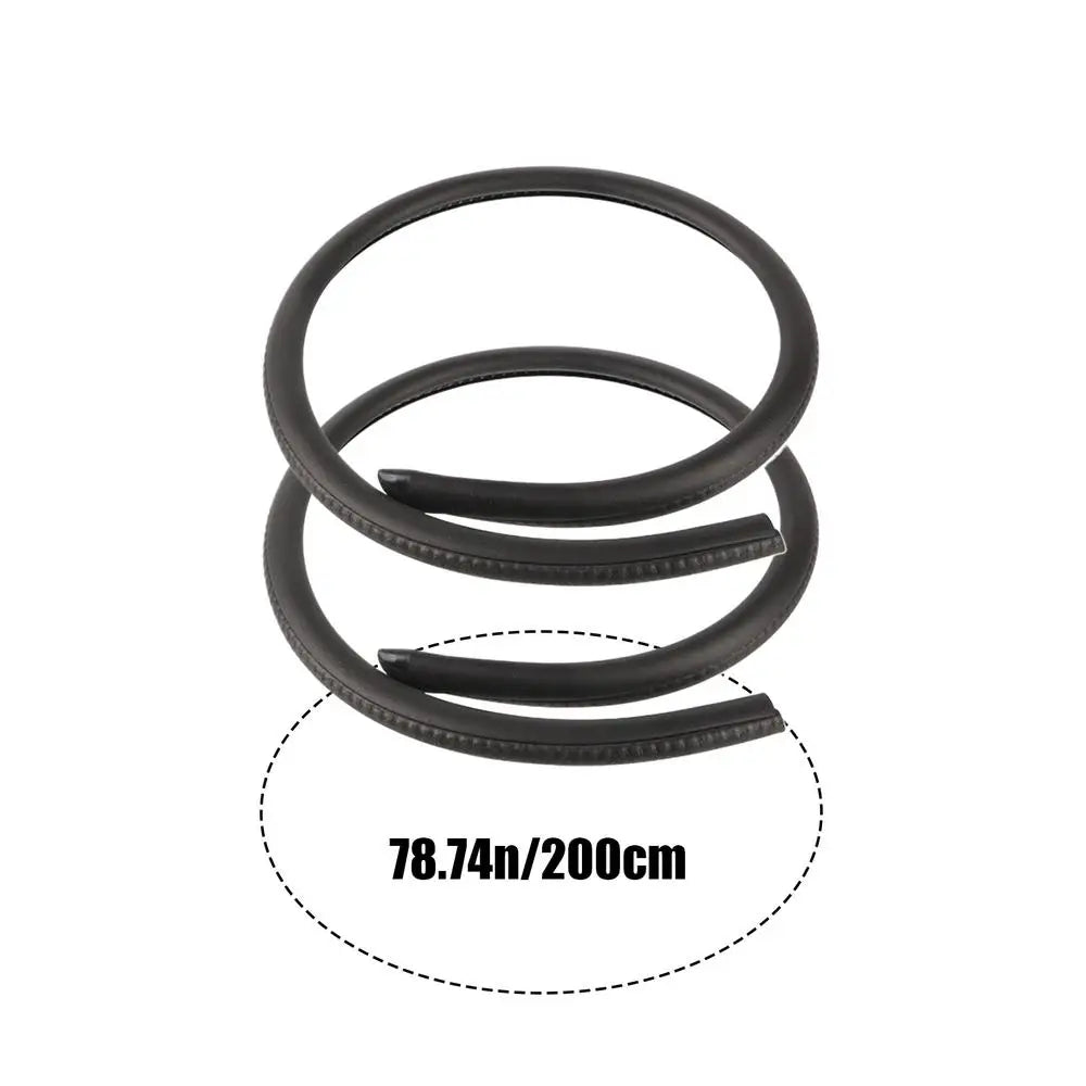 Car Door Weather Stripping Snap-Type Door Sealers for Frame Heavy Duty Vehicle Window Gasket Sealer for Truck Suv Boat Home Auto Qme 2M