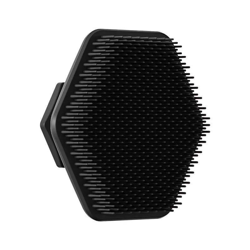 Men Facial Cleaning Brush Scrubber Silicone Miniature Face Deep Clean Qme black China Mainland